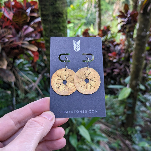 Surface Cracks Earrings