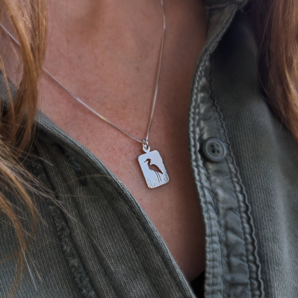 Great Blue Heron Necklace
