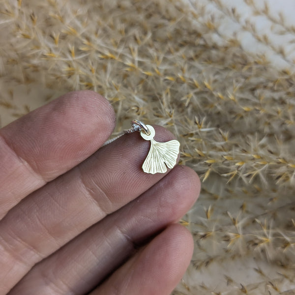 Ginkgo Leaf Necklace