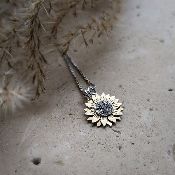 Sunflower Necklace