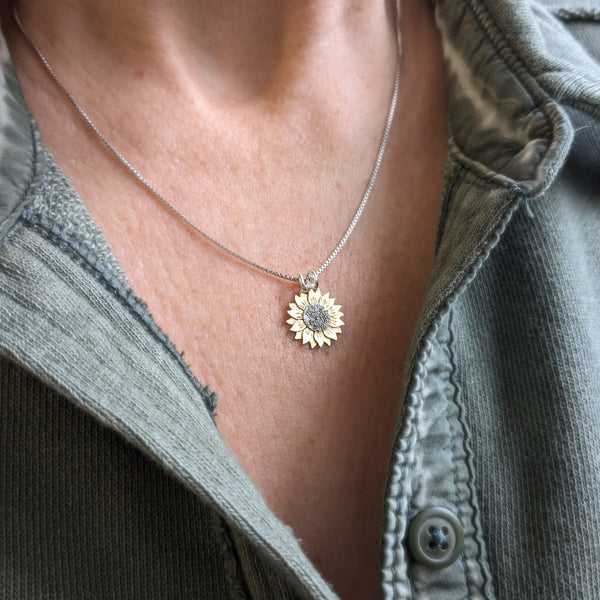 Sunflower Necklace