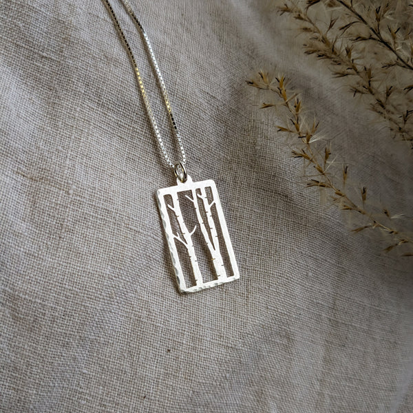 Birch Trees Necklace