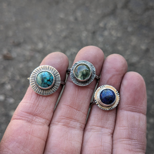 Chrysocolla Ring, size 8