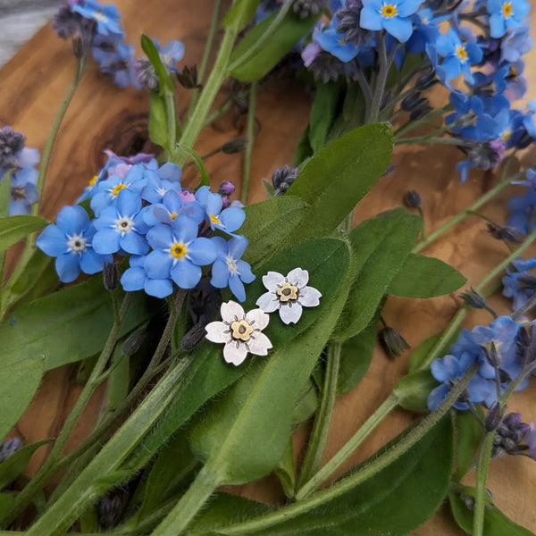 Forget Me Not Stud Earrings
