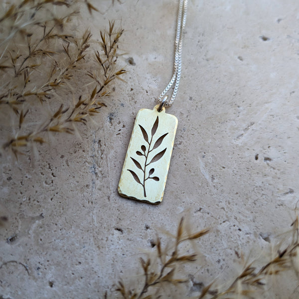 Olive Branch Necklace