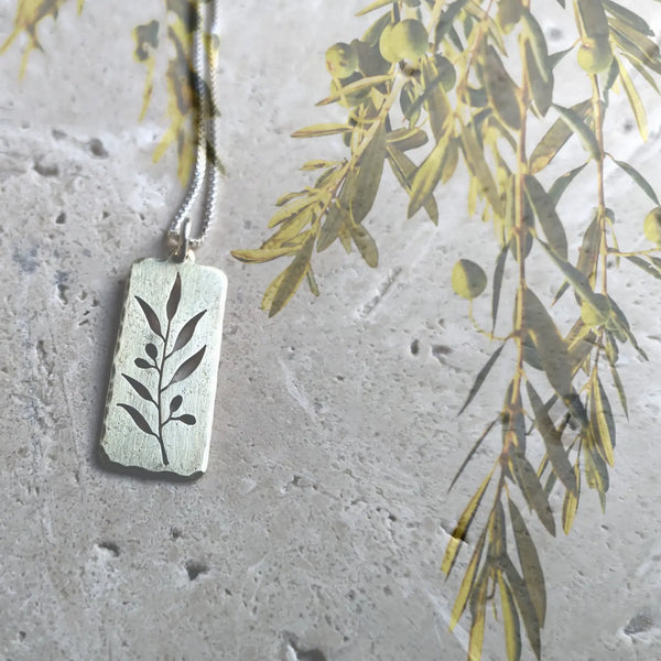 Olive Branch Necklace