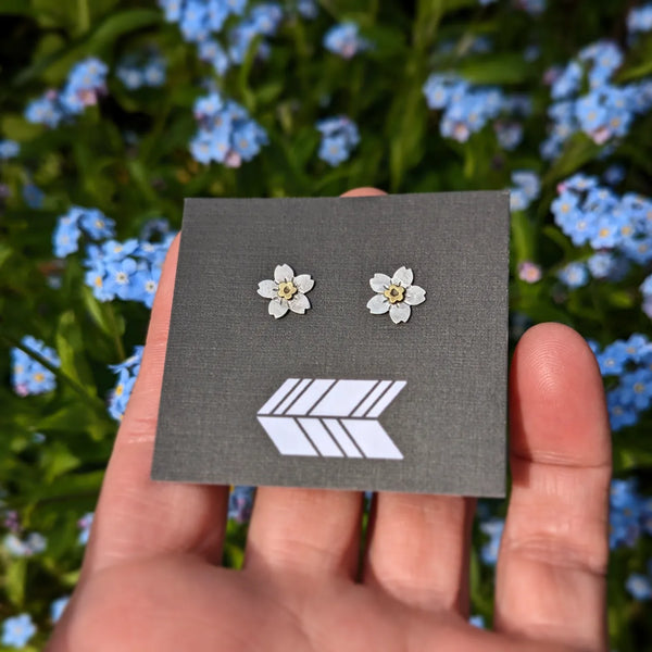 Forget Me Not Stud Earrings