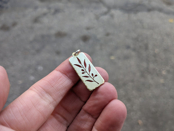 Olive Branch Necklace