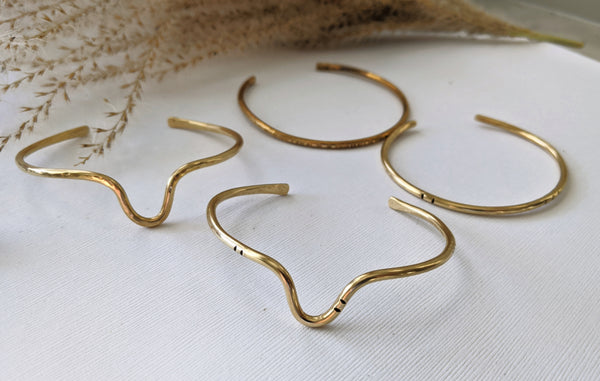 Classic Brass Cuffs