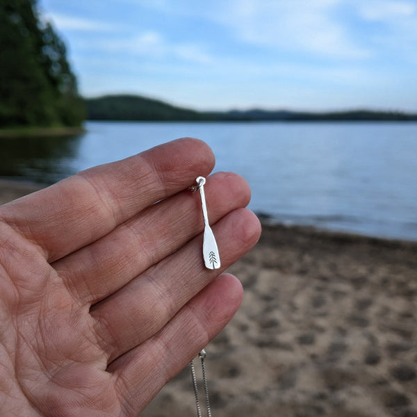 Paddle and Pine Necklace