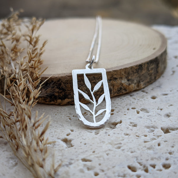 Botanical Silhouette Necklace