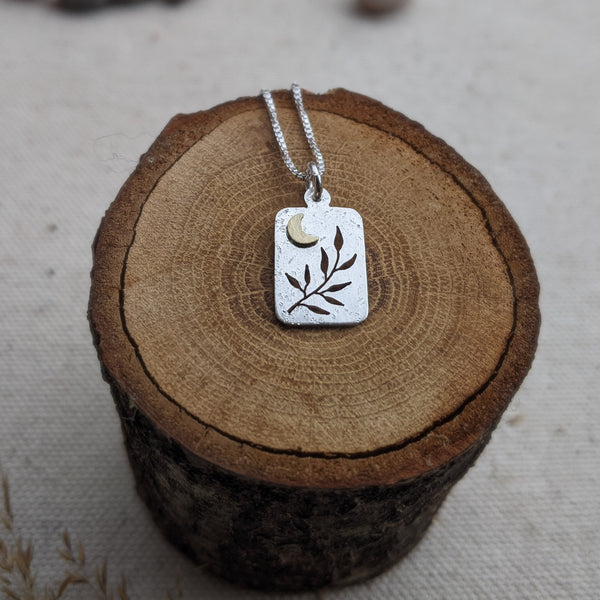 Botanical Celestial Pendant