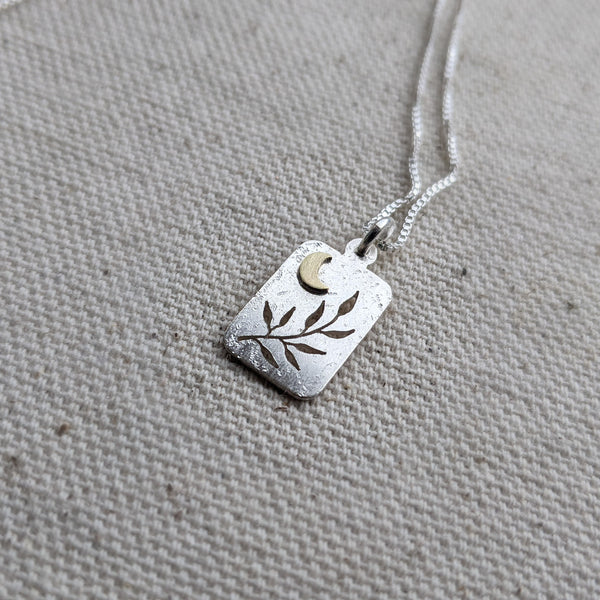 Botanical Celestial Pendant