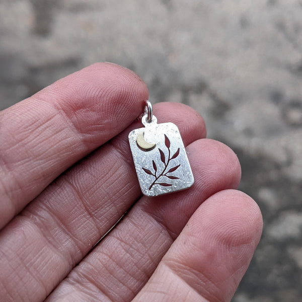 Botanical Celestial Pendant