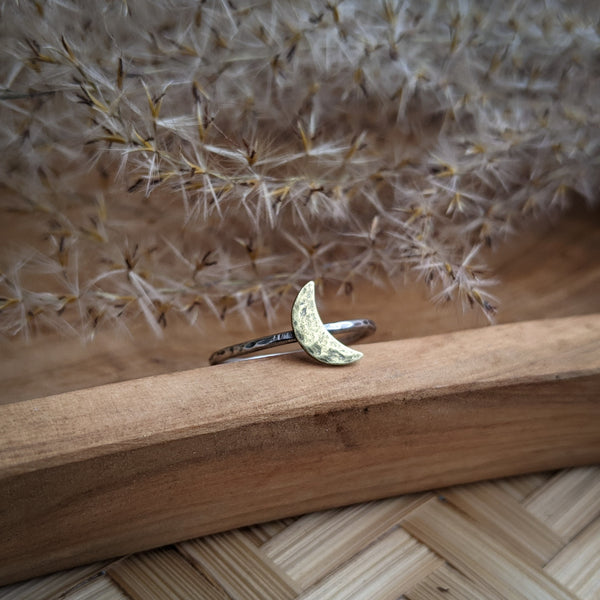 Crescent Moon Ring