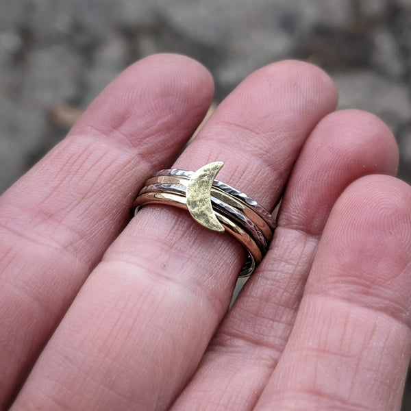 Crescent Moon Ring