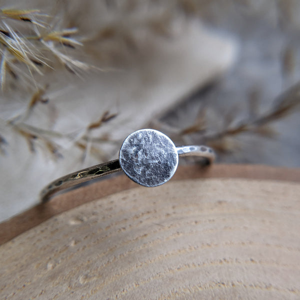 Silver Circle Ring