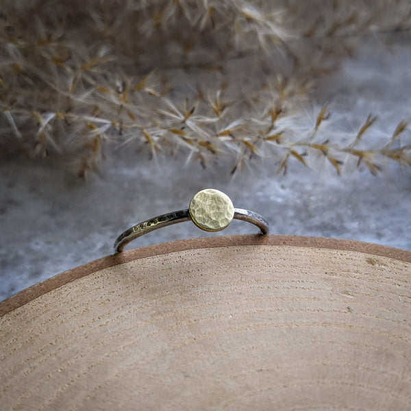 Brass Circle Ring