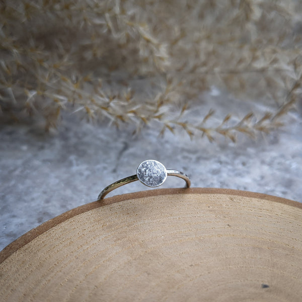 Silver Circle Ring