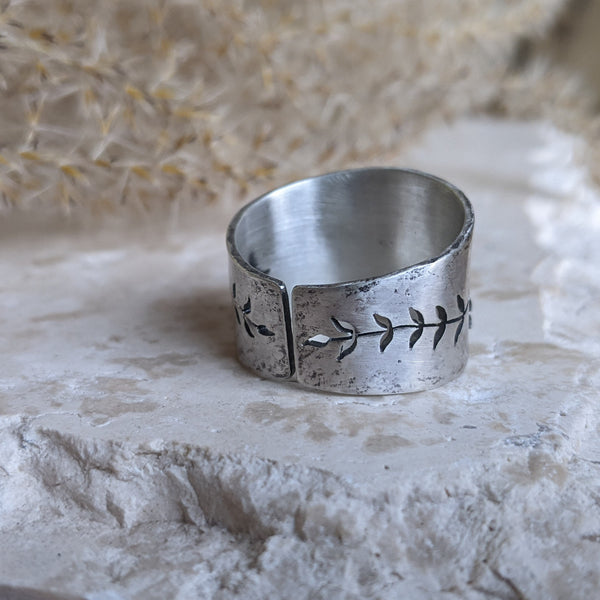 Silver Deer Ring