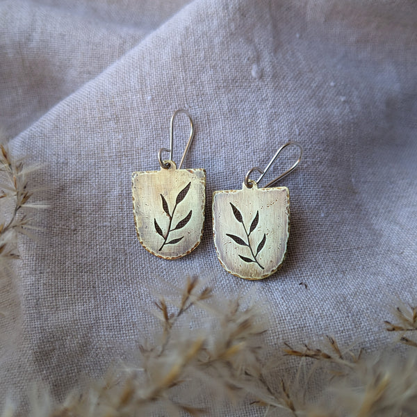 Eucalyptus Leaves Earrings