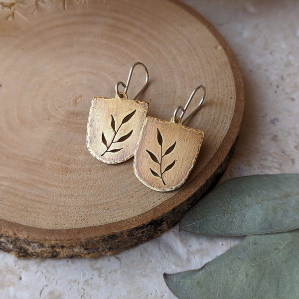 Eucalyptus Leaves Earrings