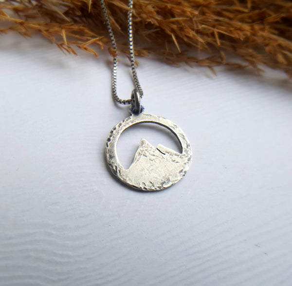 Silver Mountain Necklace