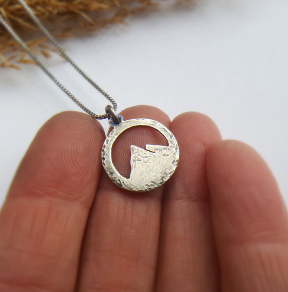 Silver Mountain Necklace