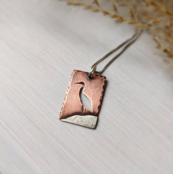 Great Blue Heron Necklace