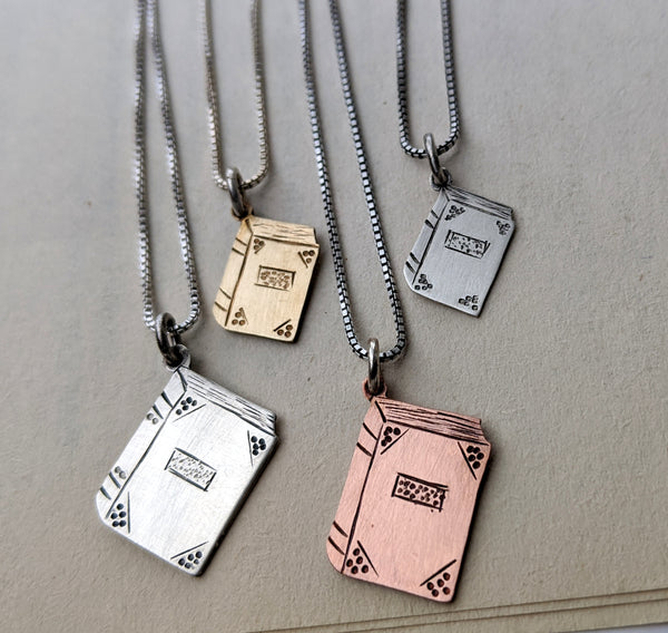 Bibliophile - Book lover necklace