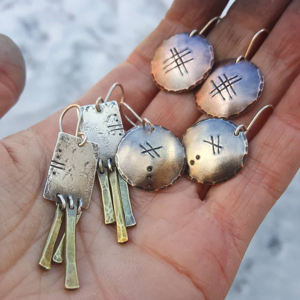 Wayward Copper Relic Earrings