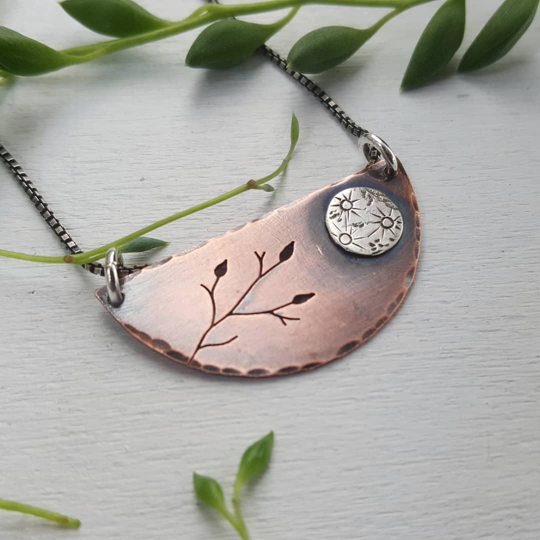 Spring Equinox / Full Moon Necklace