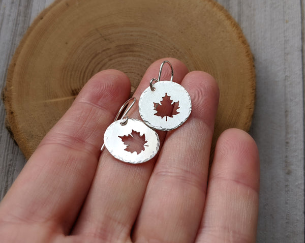 Maple Leaf earrings