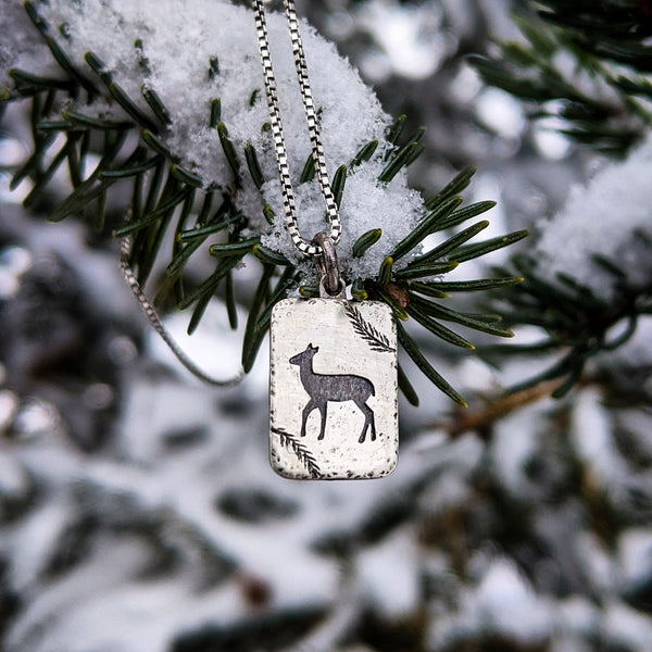 White-tailed Deer Necklace