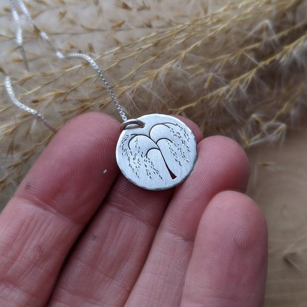 Weeping Willow Tree Necklace
