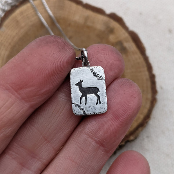 White-tailed Deer Necklace