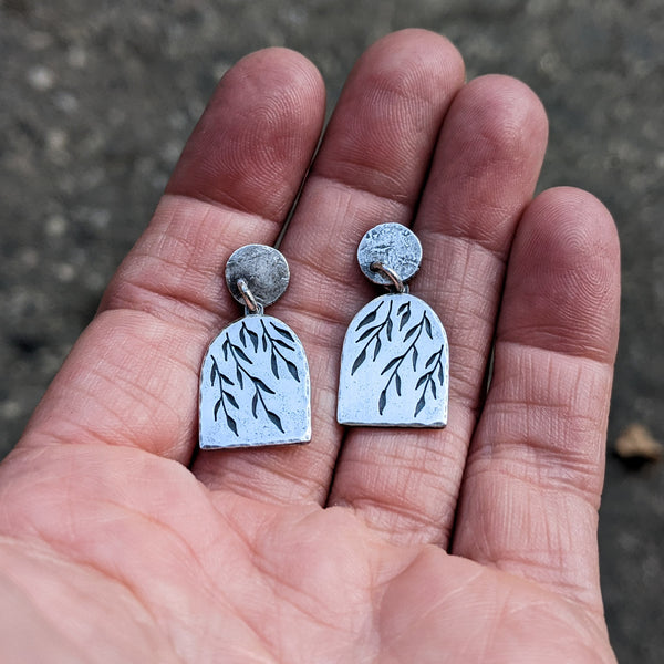 Willow Branches Stud Earrings