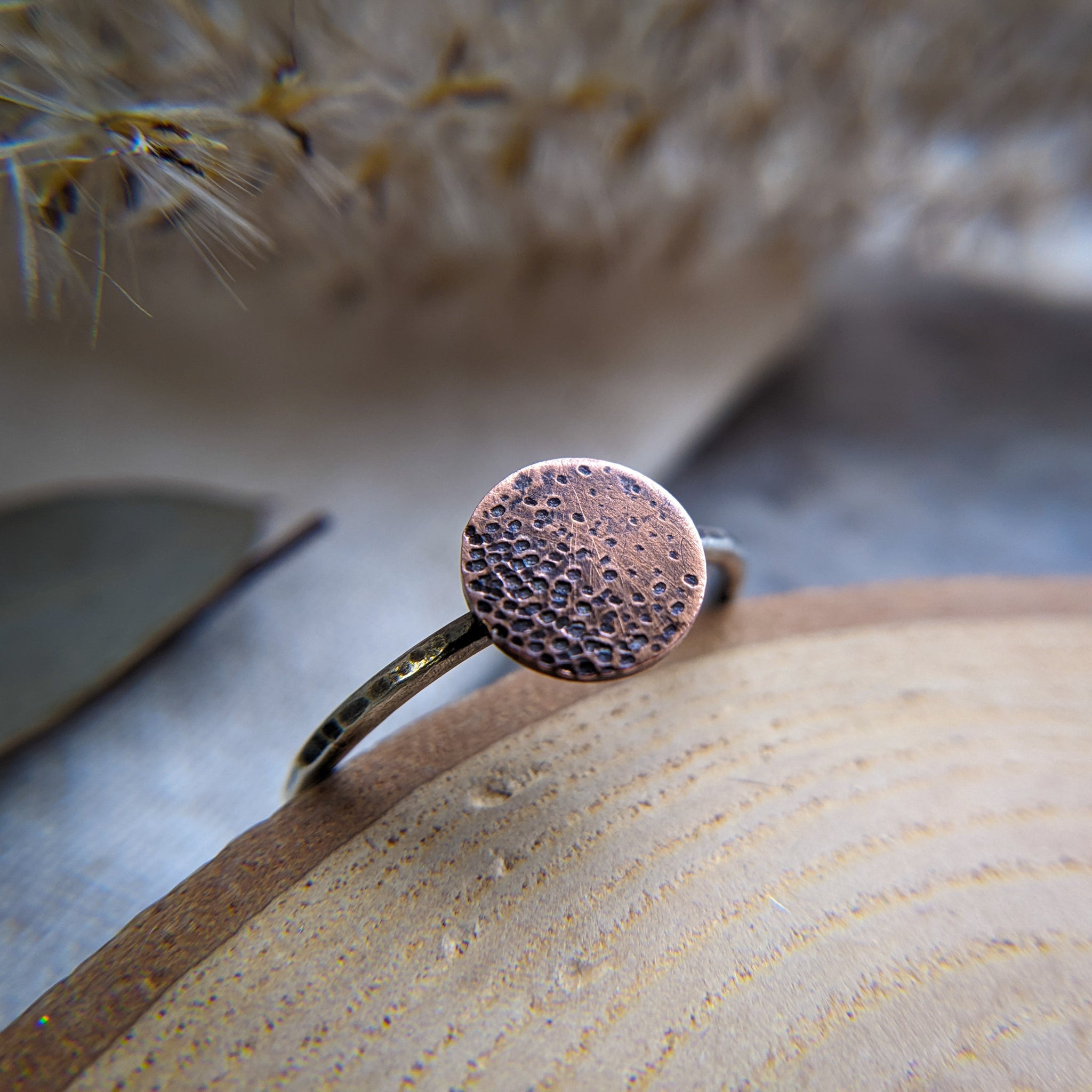 Gradient Copper Ring