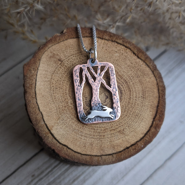 Forest Rabbit Necklace