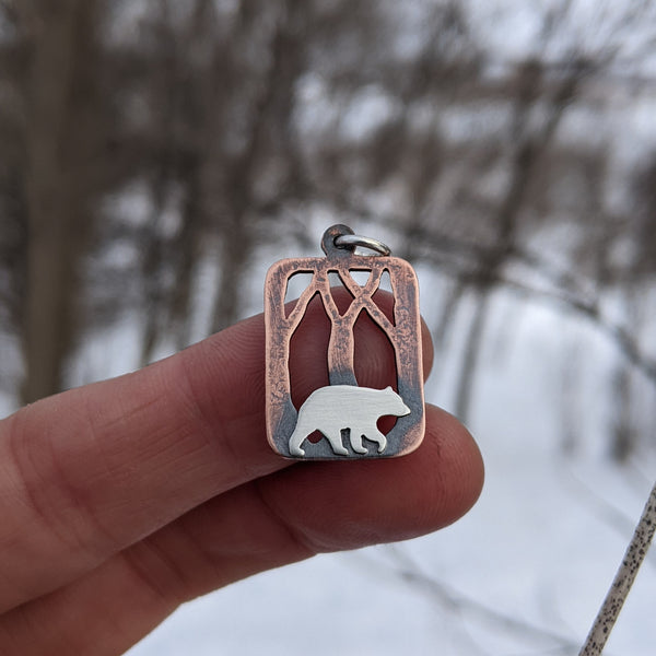 Forest Bear Necklace