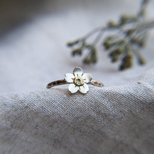Forget Me Not Ring, size 7