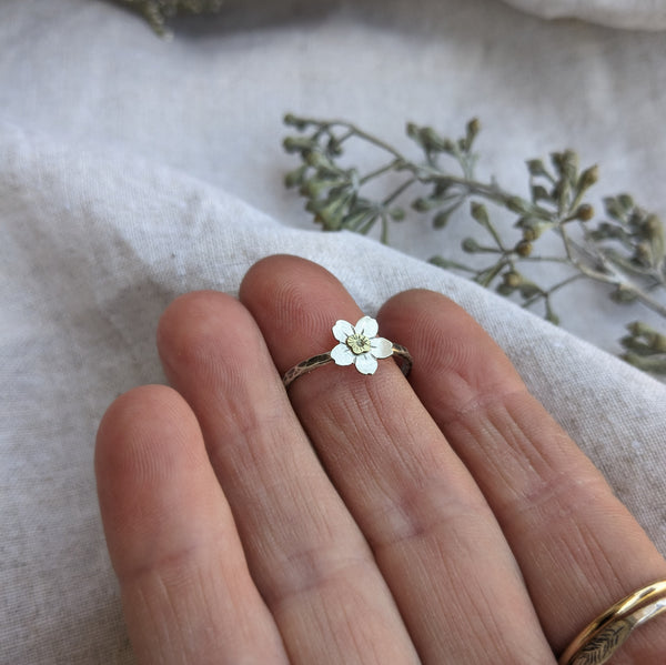 Forget Me Not Ring, size 7