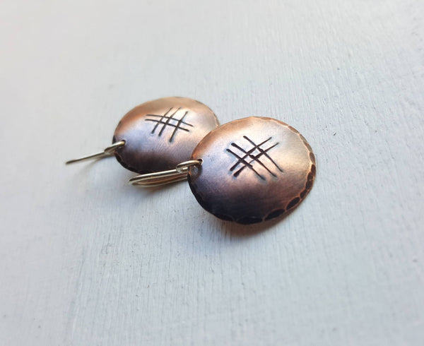Wayward Copper Relic Earrings